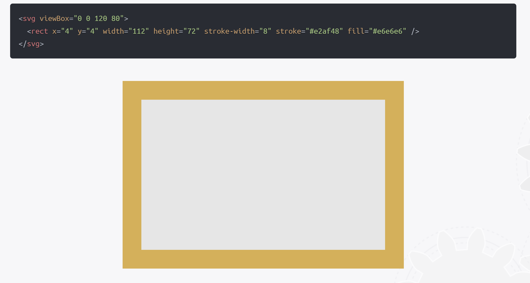 Drawing With SVG Code